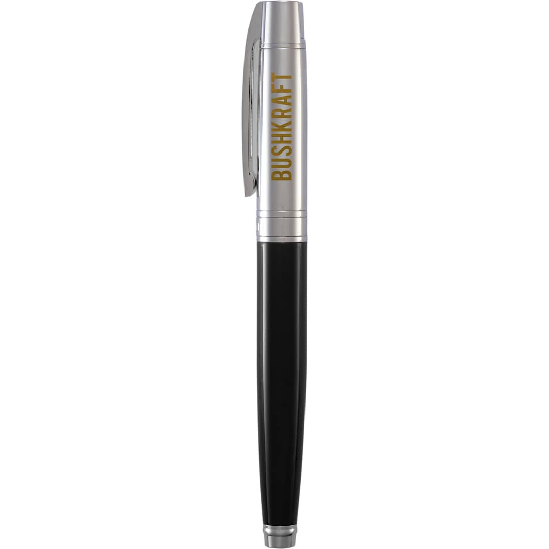 Sheaffer Sheaffer® 300 Glossy Chrome Black Roller Ball - 2933-37 Black