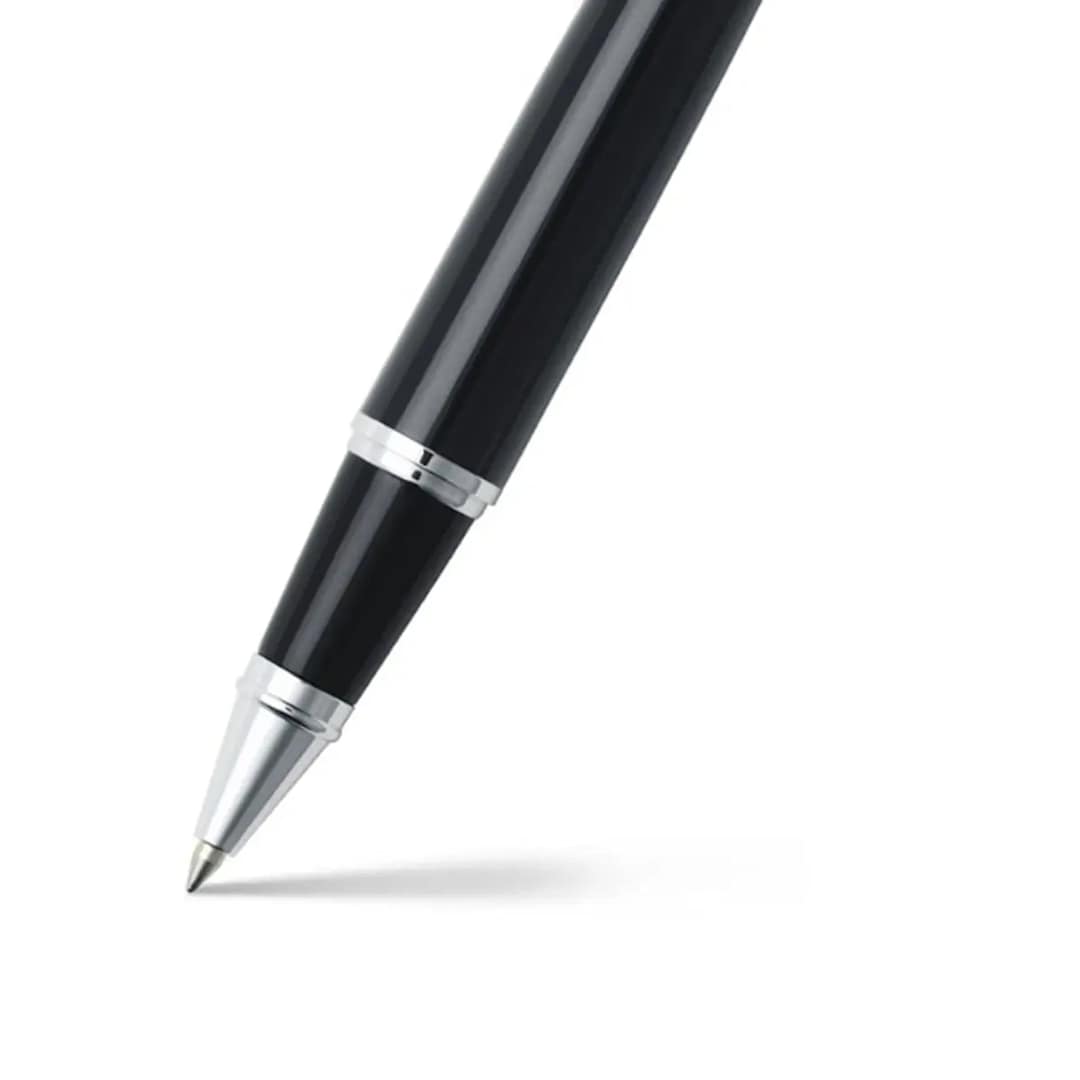 Sheaffer Sheaffer® 300 Glossy Chrome Black Roller Ball - 2933-37 Black