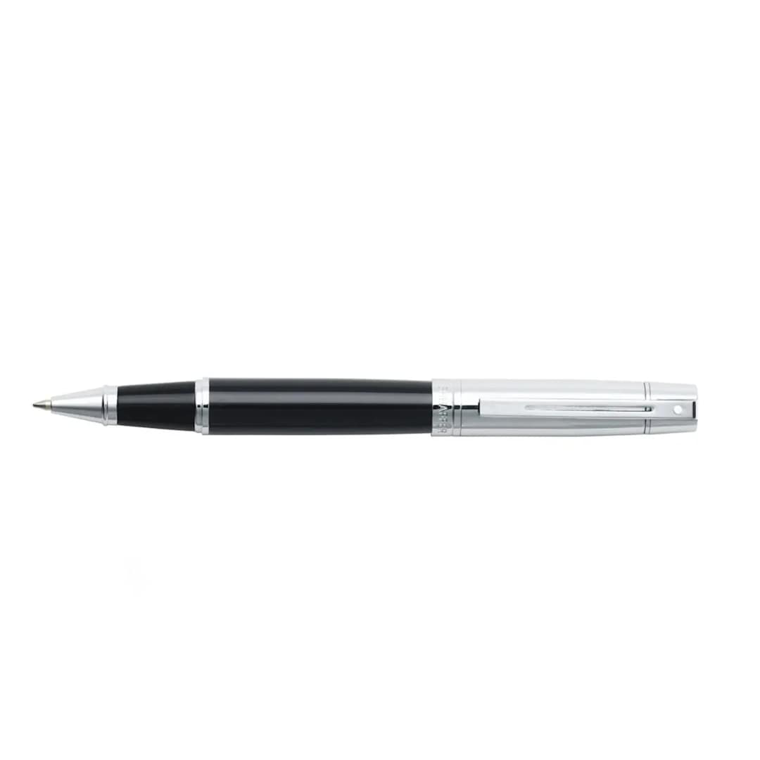 Sheaffer Sheaffer® 300 Glossy Chrome Black Roller Ball - 2933-37 Black