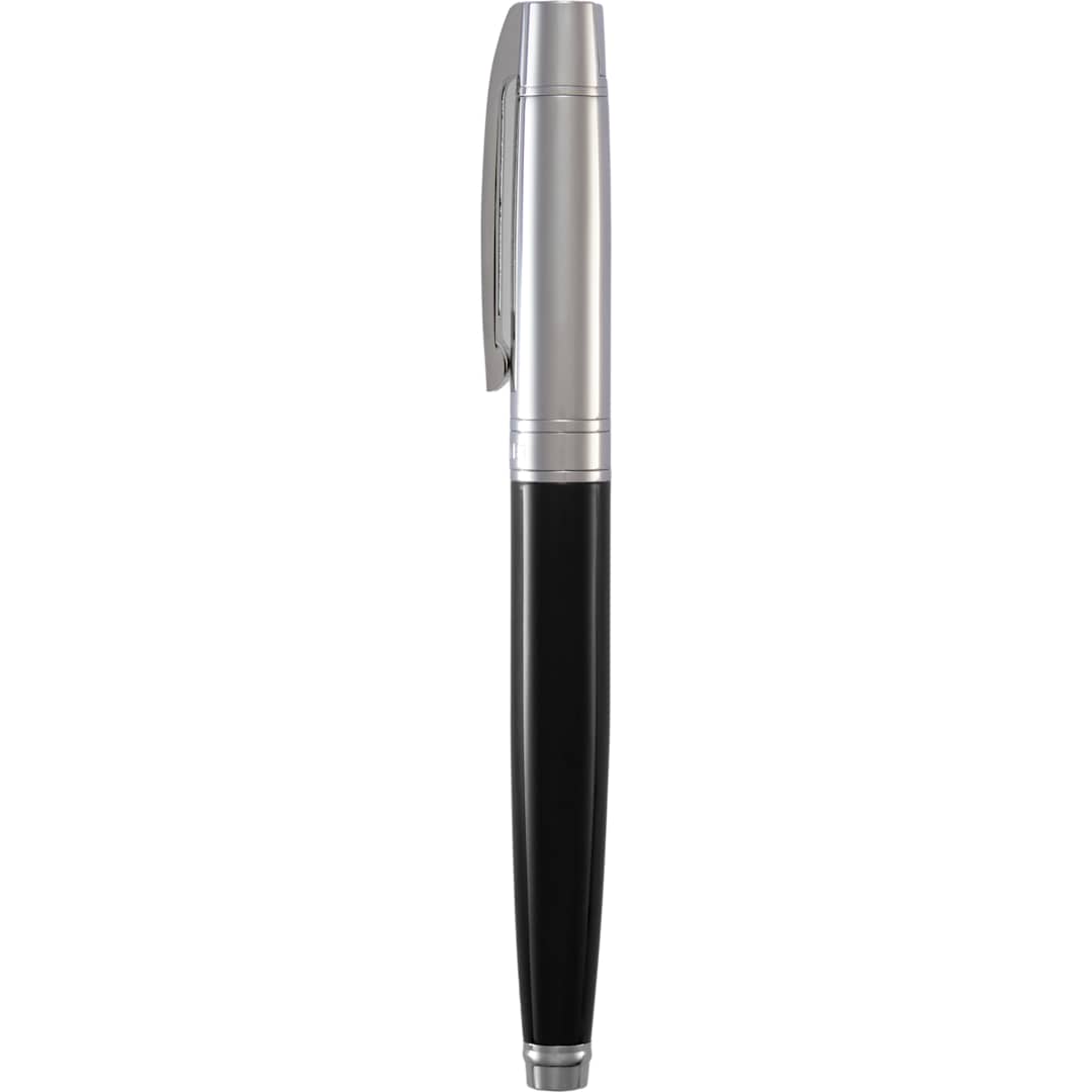 Sheaffer Sheaffer® 300 Glossy Chrome Black Roller Ball - 2933-37 Black
