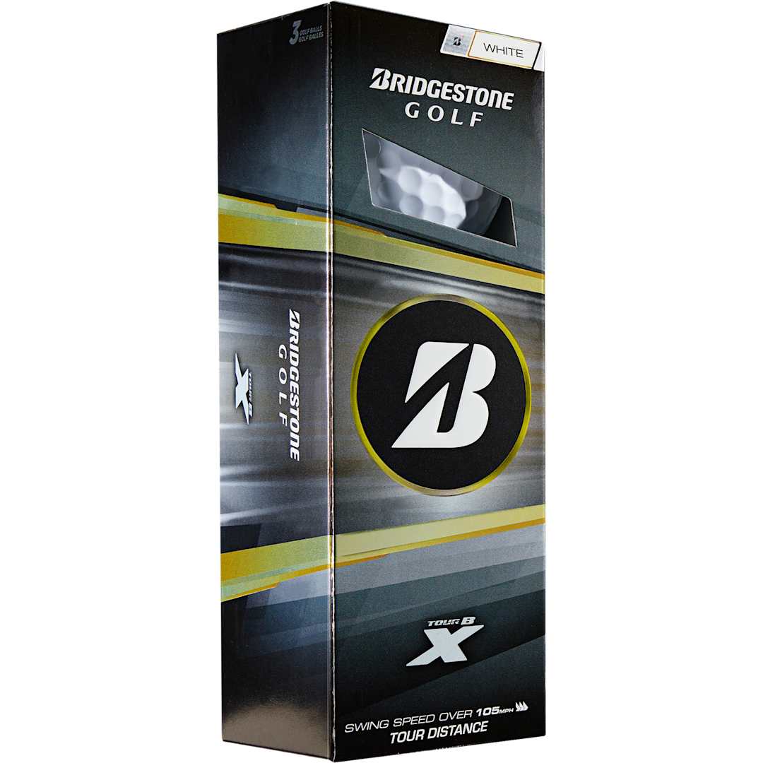 Bridgestone Bridgestone Tour B X Golf Balls - 3 Pack - 9905-14