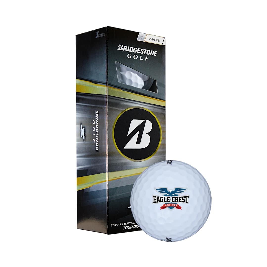 Bridgestone Bridgestone Tour B X Golf Balls - 3 Pack - 9905-14 White