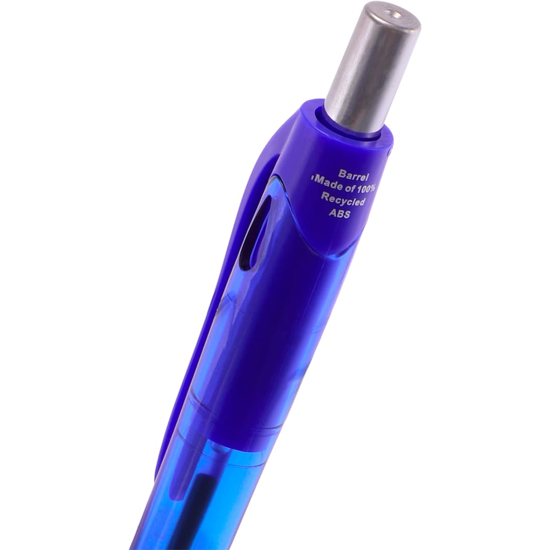Carlow Recycled Gel Pen - SM-5348 Blue
