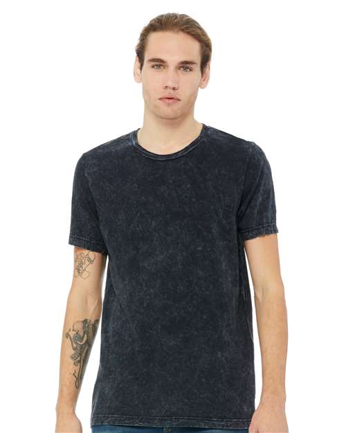 BELLA + CANVAS Unisex Texture Tee - 3650 Black Mineral Wash