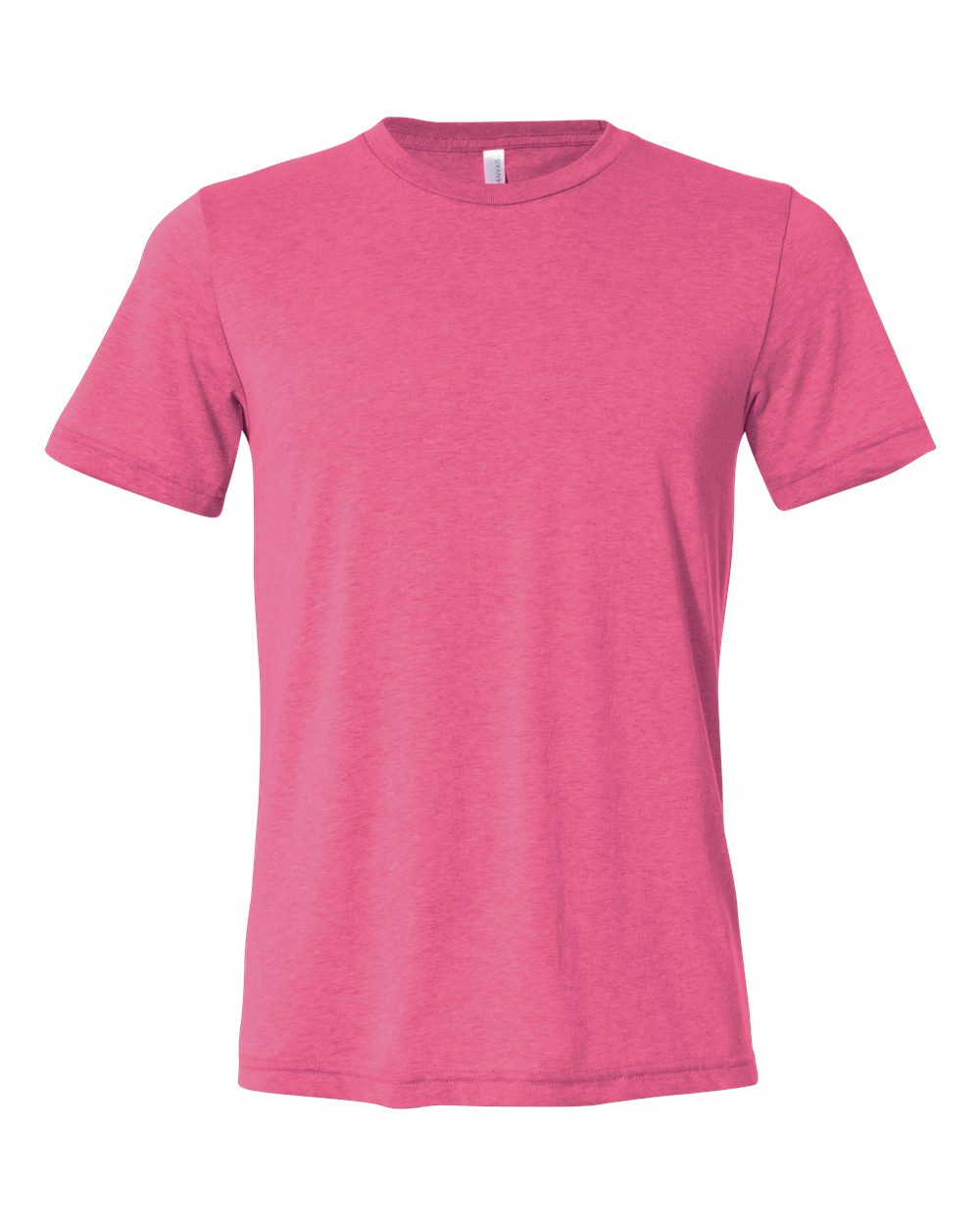 BELLA + CANVAS Unisex Texture Tee - 3650 Neon Pink