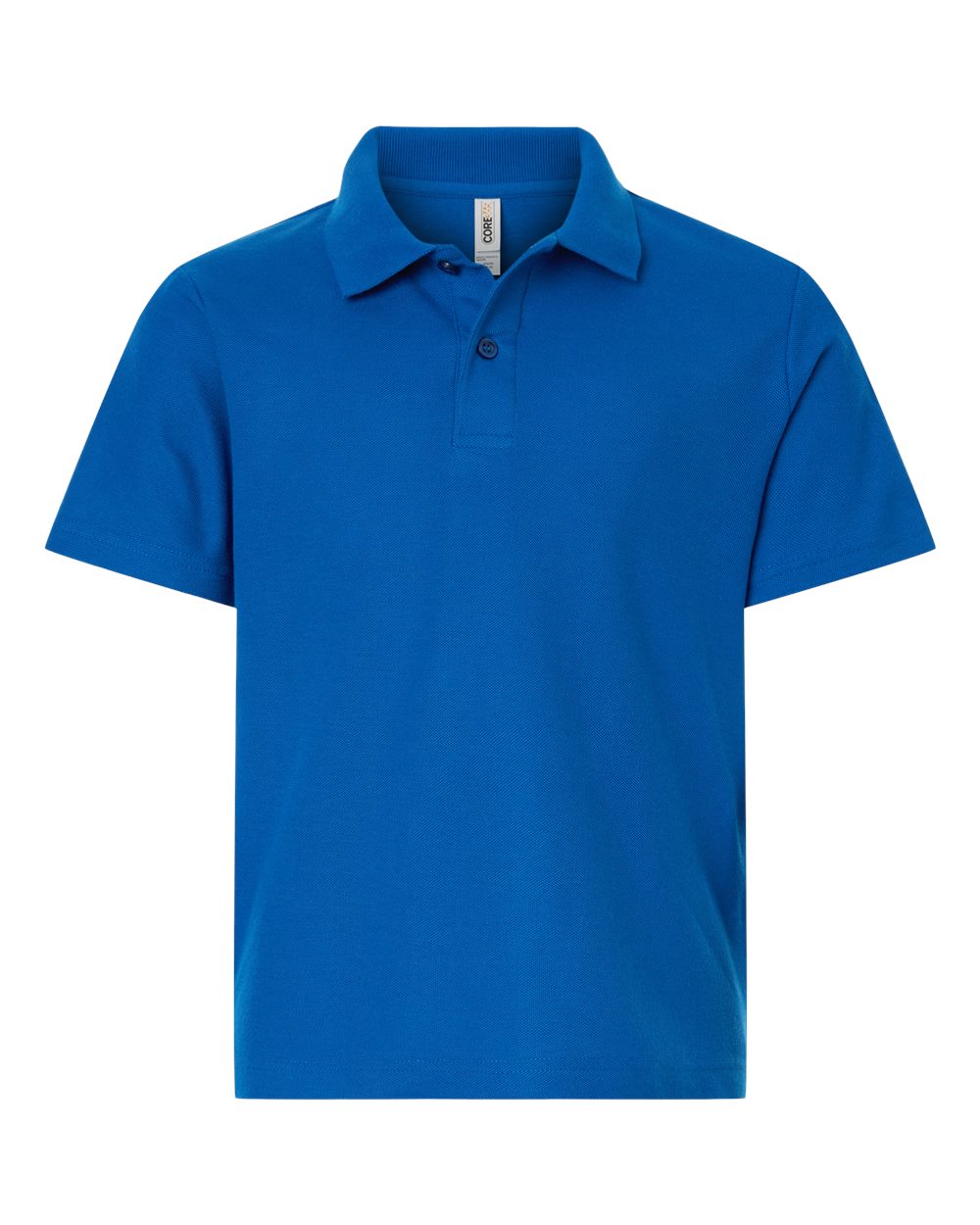 Core365 Youth Resolve CVC Performance Pique Polo - CE106Y True Royal