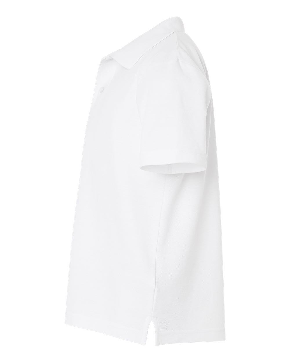 Core365 Youth Resolve CVC Performance Pique Polo - CE106Y White