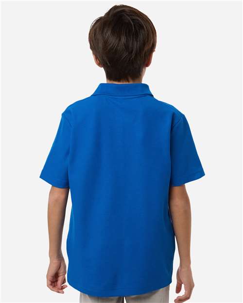 Core365 Youth Resolve CVC Performance Pique Polo - CE106Y True Royal
