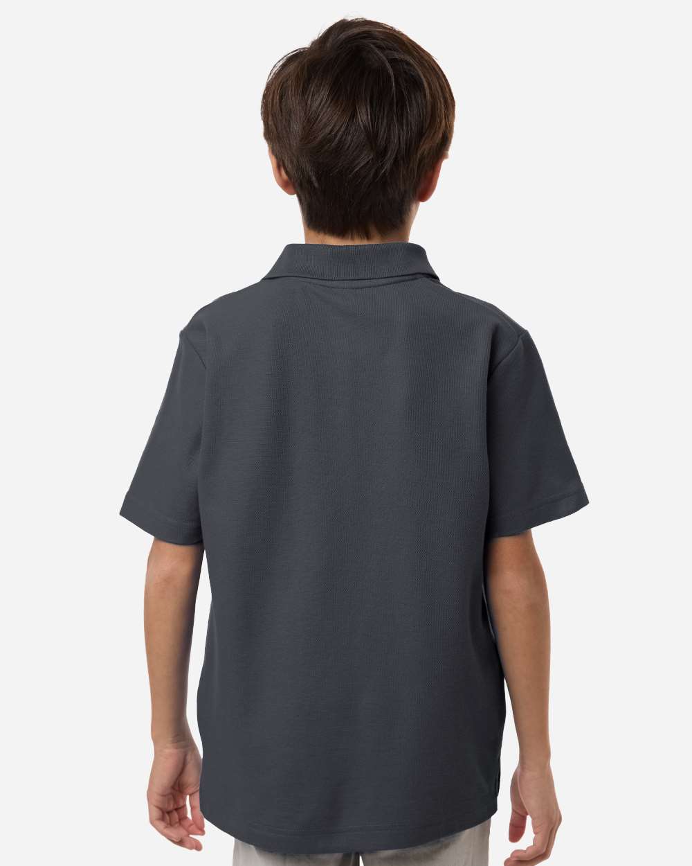 Core365 Youth Resolve CVC Performance Pique Polo - CE106Y Carbon