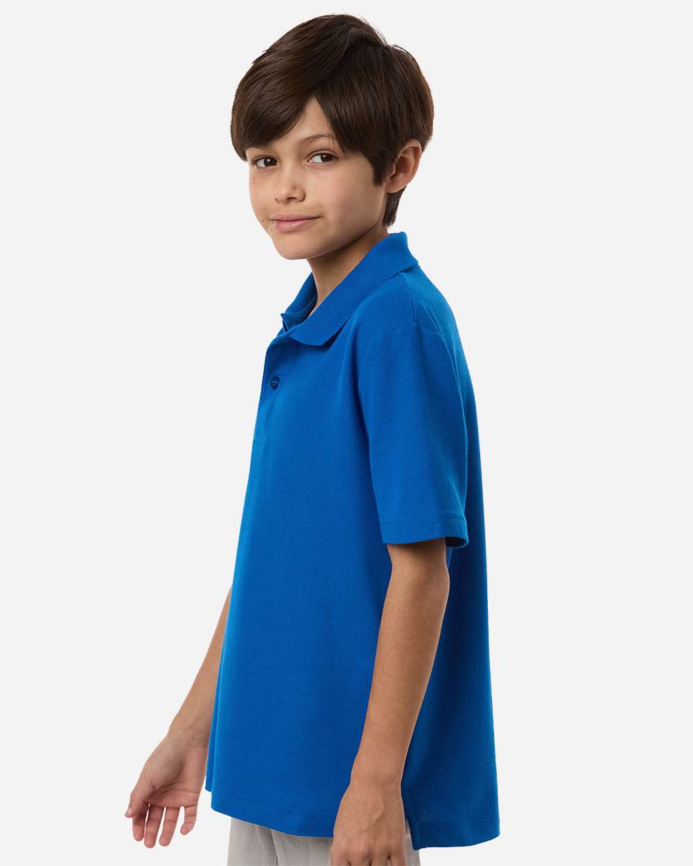 Core365 Youth Resolve CVC Performance Pique Polo - CE106Y True Royal