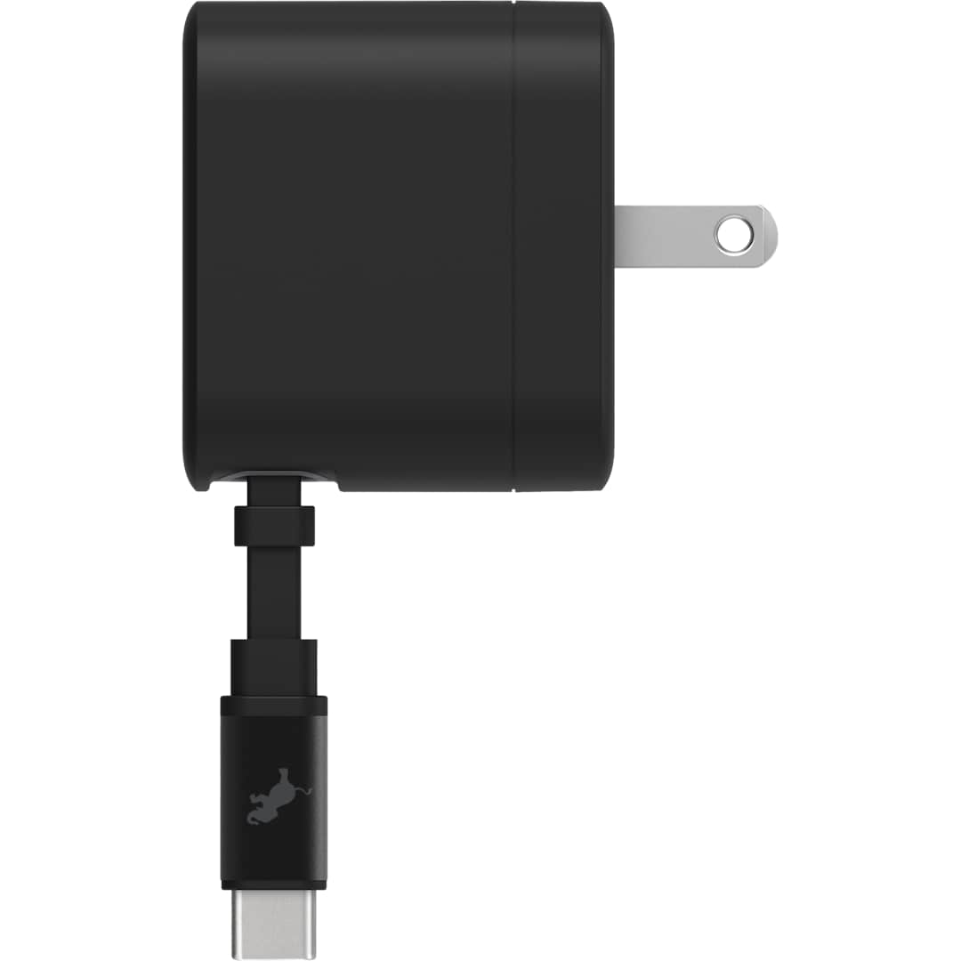 Nimble Wally Stretch 35 Wall Charger with cable - 7125-09 Black