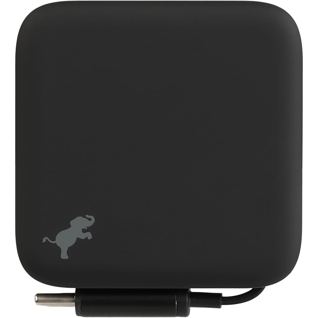 Nimble Wally Stretch 35 Wall Charger with cable - 7125-09 Black