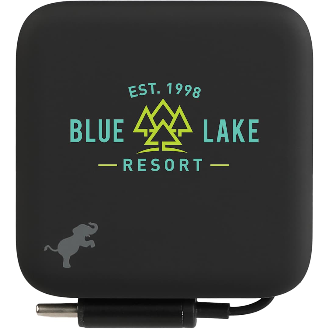 Nimble Wally Stretch 35 Wall Charger with cable - 7125-09 Black