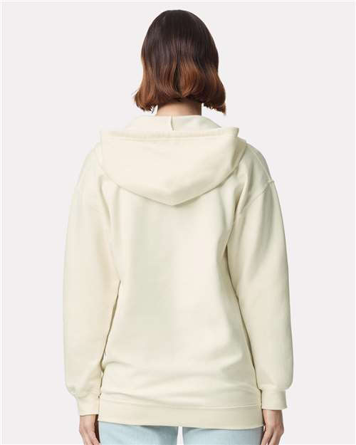 Gildan Unisex Softstyle® Full-Zip Hooded Sweatshirt - SF600 Off White