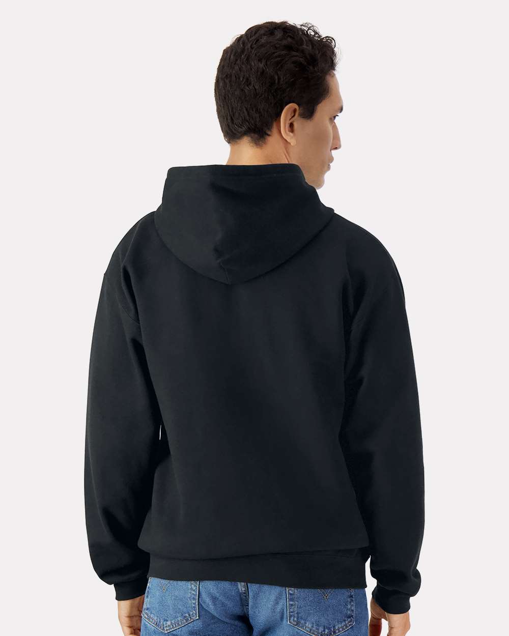 Gildan Unisex Softstyle® Midweight Full-Zip Hooded Sweatshirt - SF600 Black