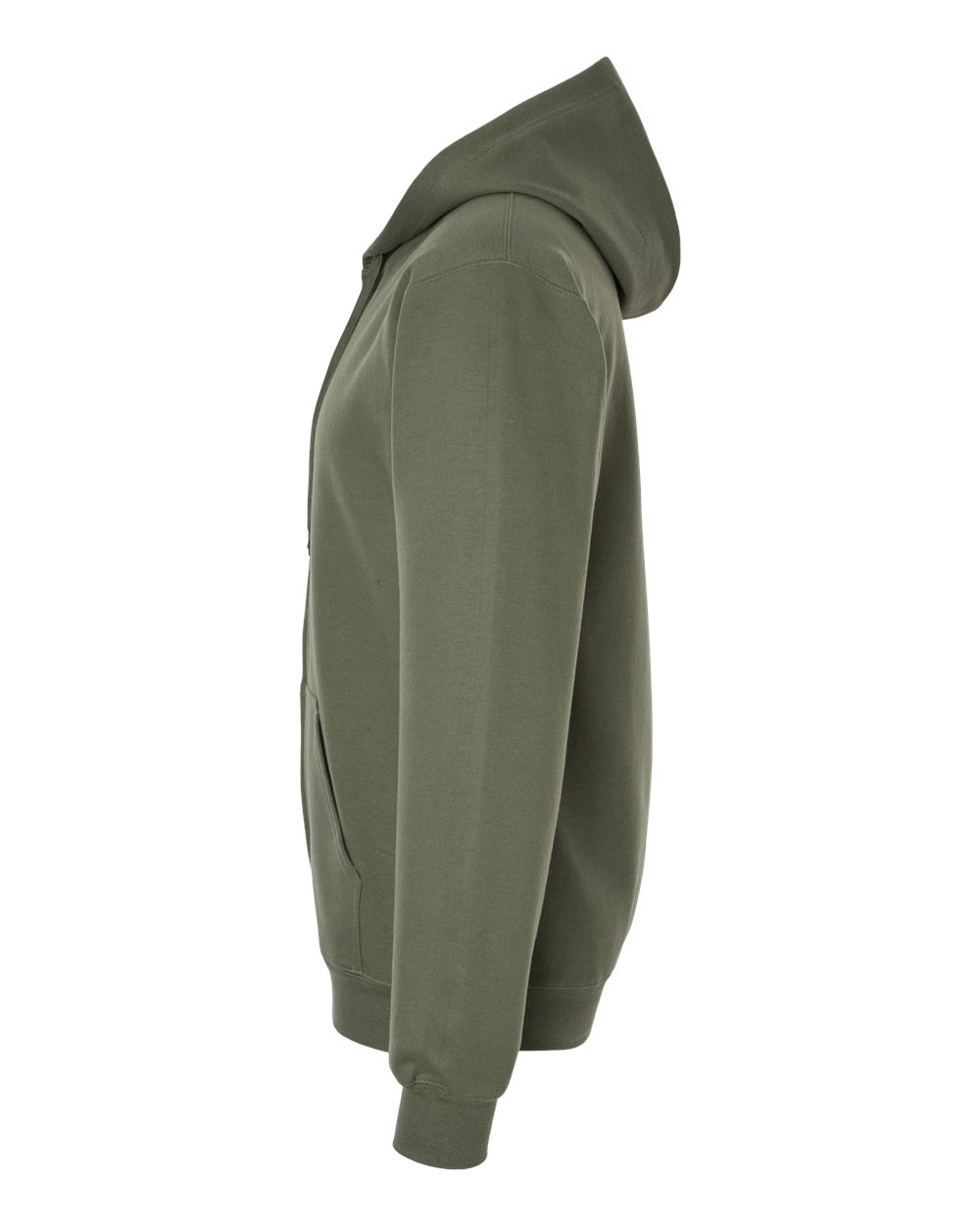 Gildan Unisex Softstyle® Midweight Full-Zip Hooded Sweatshirt - SF600 Military Green