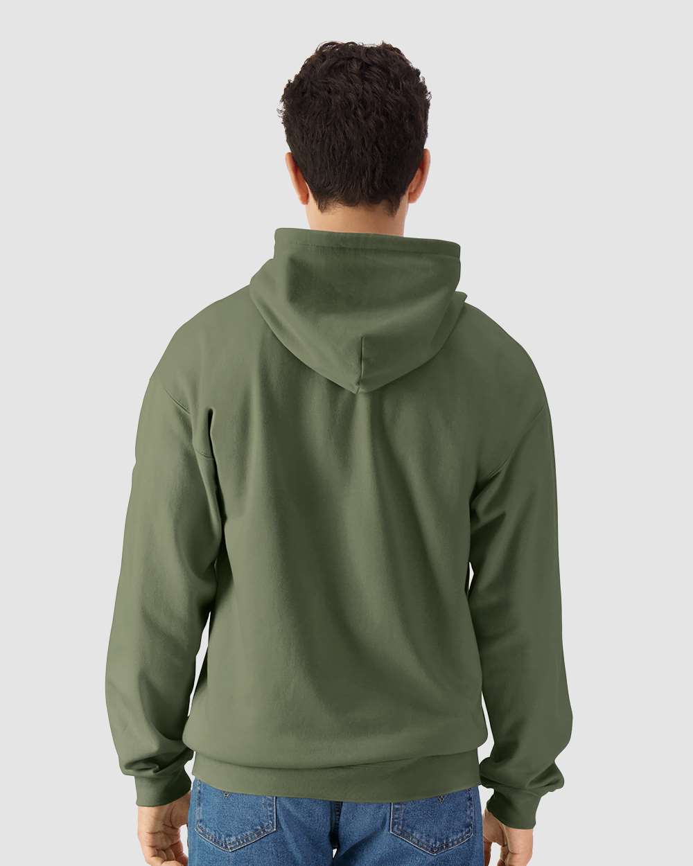 Gildan Unisex Softstyle® Midweight Full-Zip Hooded Sweatshirt - SF600 Military Green