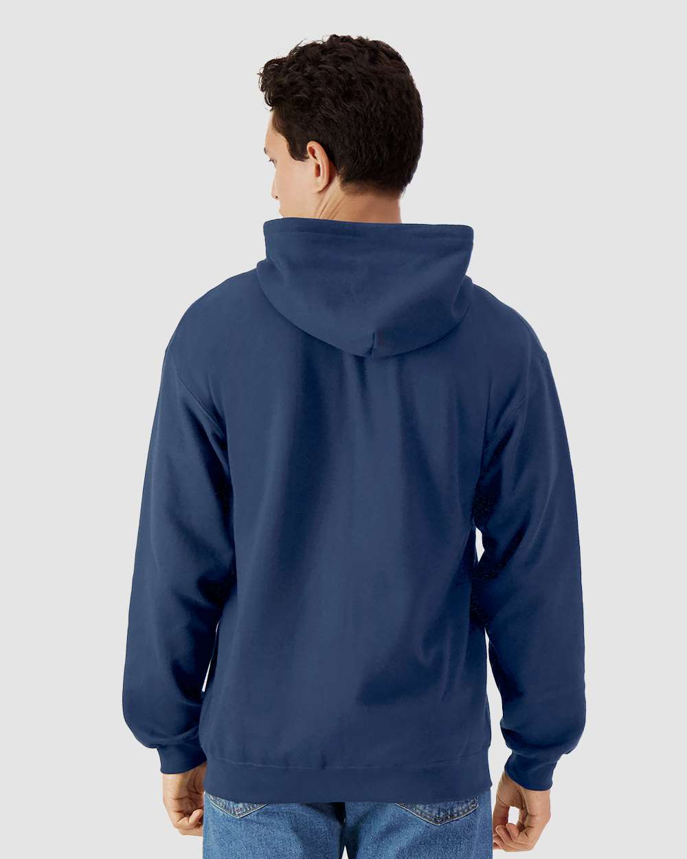 Gildan Unisex Softstyle® Midweight Full-Zip Hooded Sweatshirt - SF600 Navy