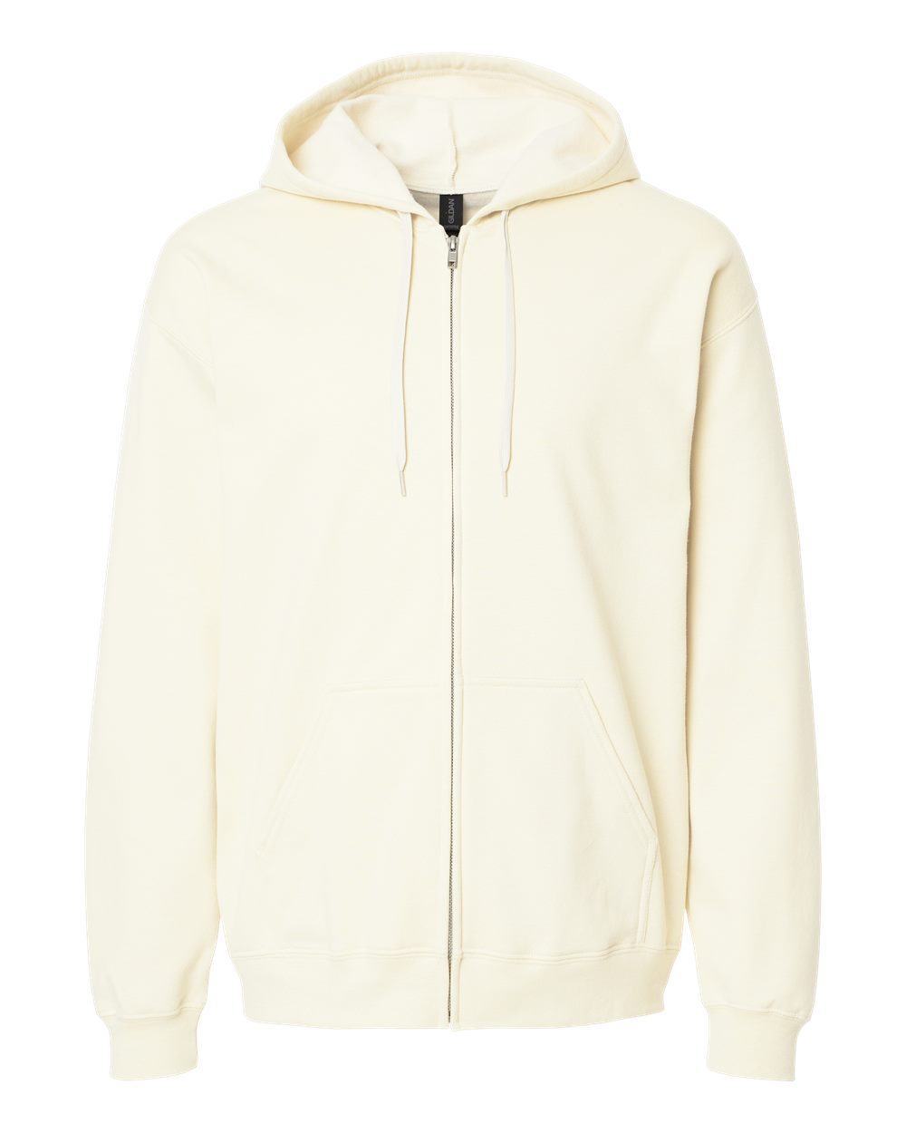 Gildan Unisex Softstyle® Midweight Full-Zip Hooded Sweatshirt - SF600 Off White