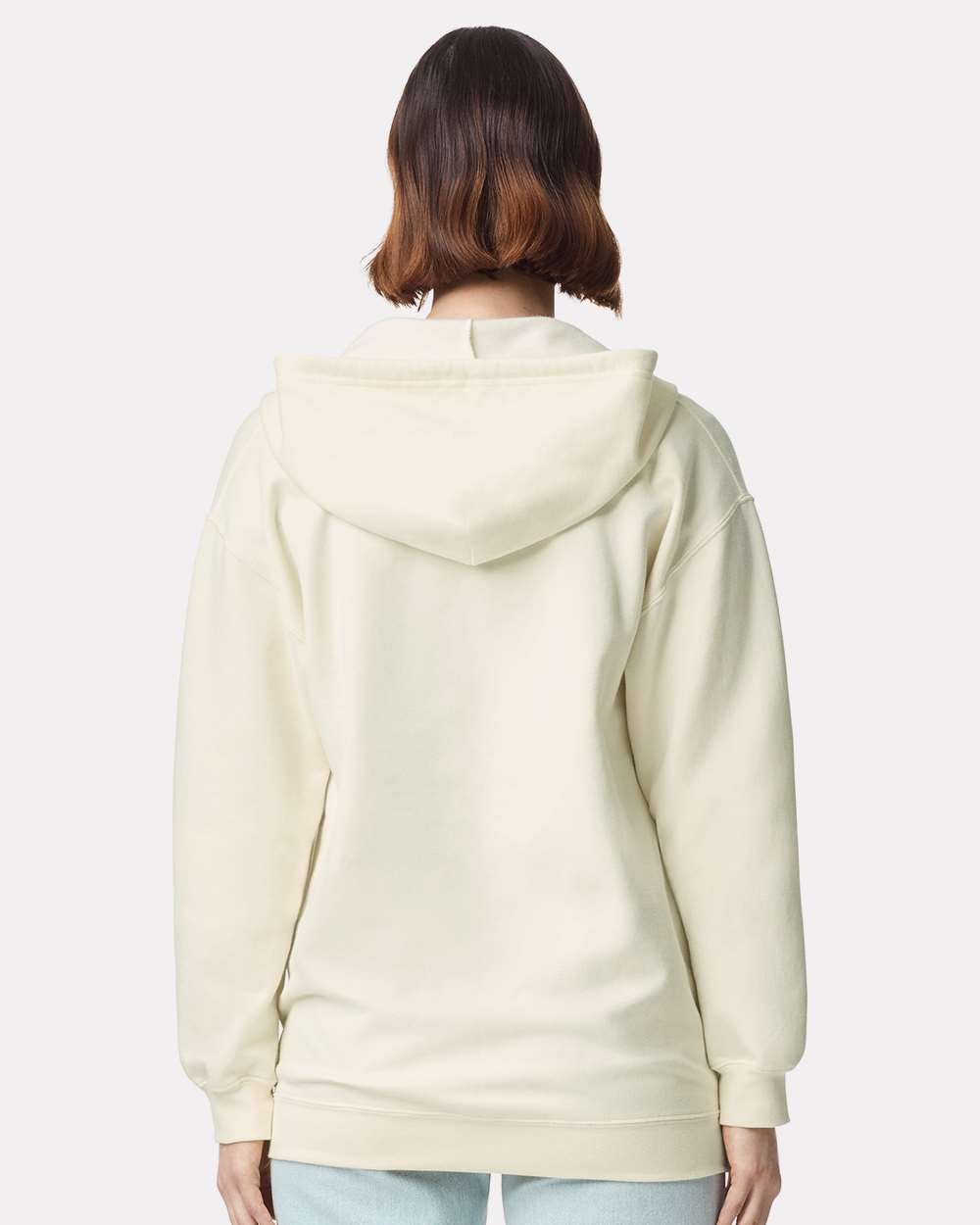 Gildan Unisex Softstyle® Midweight Full-Zip Hooded Sweatshirt - SF600 Off White