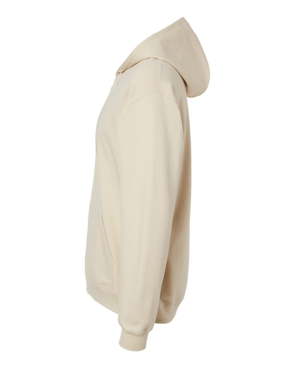 Gildan Unisex Softstyle® Midweight Full-Zip Hooded Sweatshirt - SF600 Sand