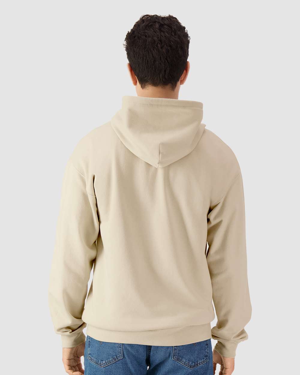 Gildan Unisex Softstyle® Midweight Full-Zip Hooded Sweatshirt - SF600 Sand