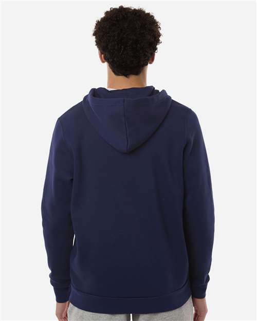 Under Armour Men's Icon Fleece Hooded Full-Zip - 1373881 Midnight Navy- White