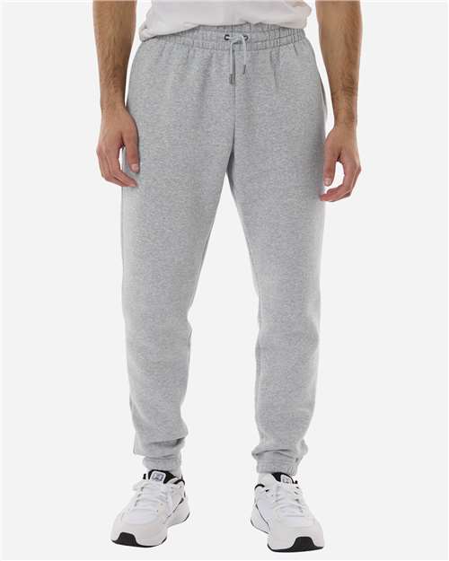 Under Armour Men's Icon Fleece Joggers - 1373882 Mod Grey Light Heather- White