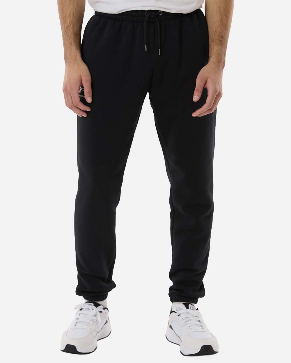 Under Armour Men's Icon Fleece Joggers - 1373882 Black- Pitch Grey