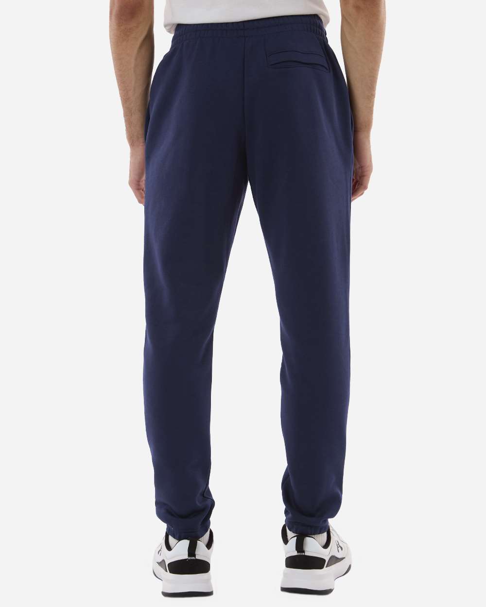 Under Armour Men's Icon Fleece Joggers - 1373882 Midnight Navy- White