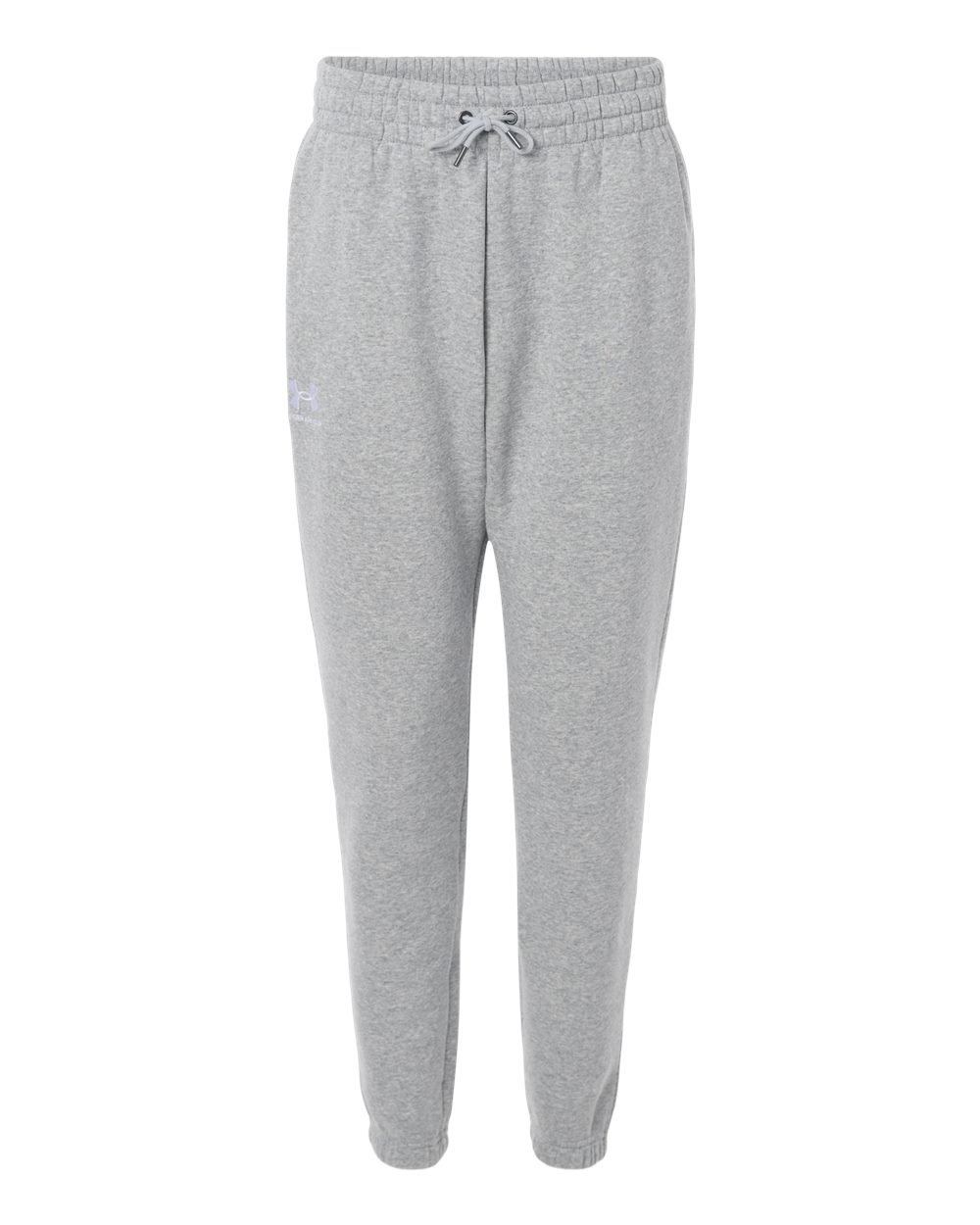 Under Armour Men's Icon Fleece Joggers - 1373882 Mod Grey Light Heather- White