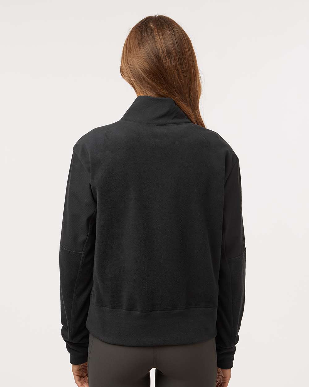 Adidas Women's Fleece Quarter-Zip Pullover - A601 Black