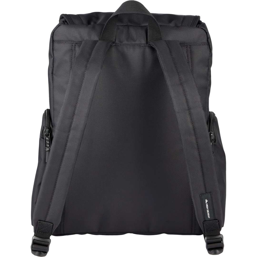 High Sierra High Sierra Trekpoint Flap Backpack - 8053-48 Black