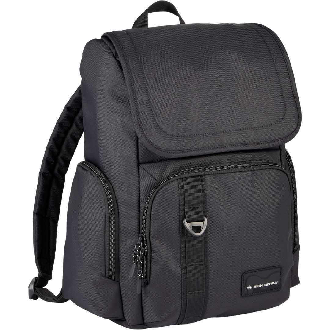 High Sierra High Sierra Trekpoint Flap Backpack - 8053-48 Black