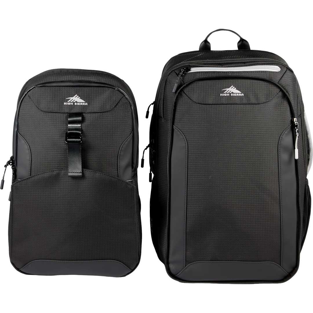 High Sierra High Sierra Hi-Life 3 in 1 Backpack - 8053-49 Black
