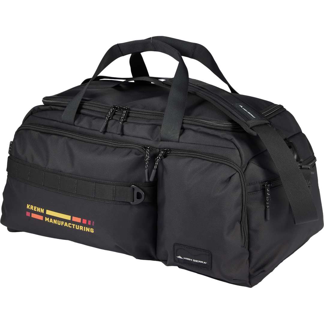 High Sierra High Sierra Trekpoint Flap Duffle - 8053-51 Black