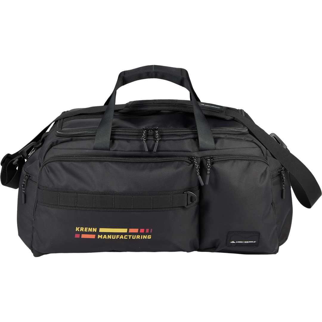 High Sierra High Sierra Trekpoint Flap Duffle - 8053-51 Black