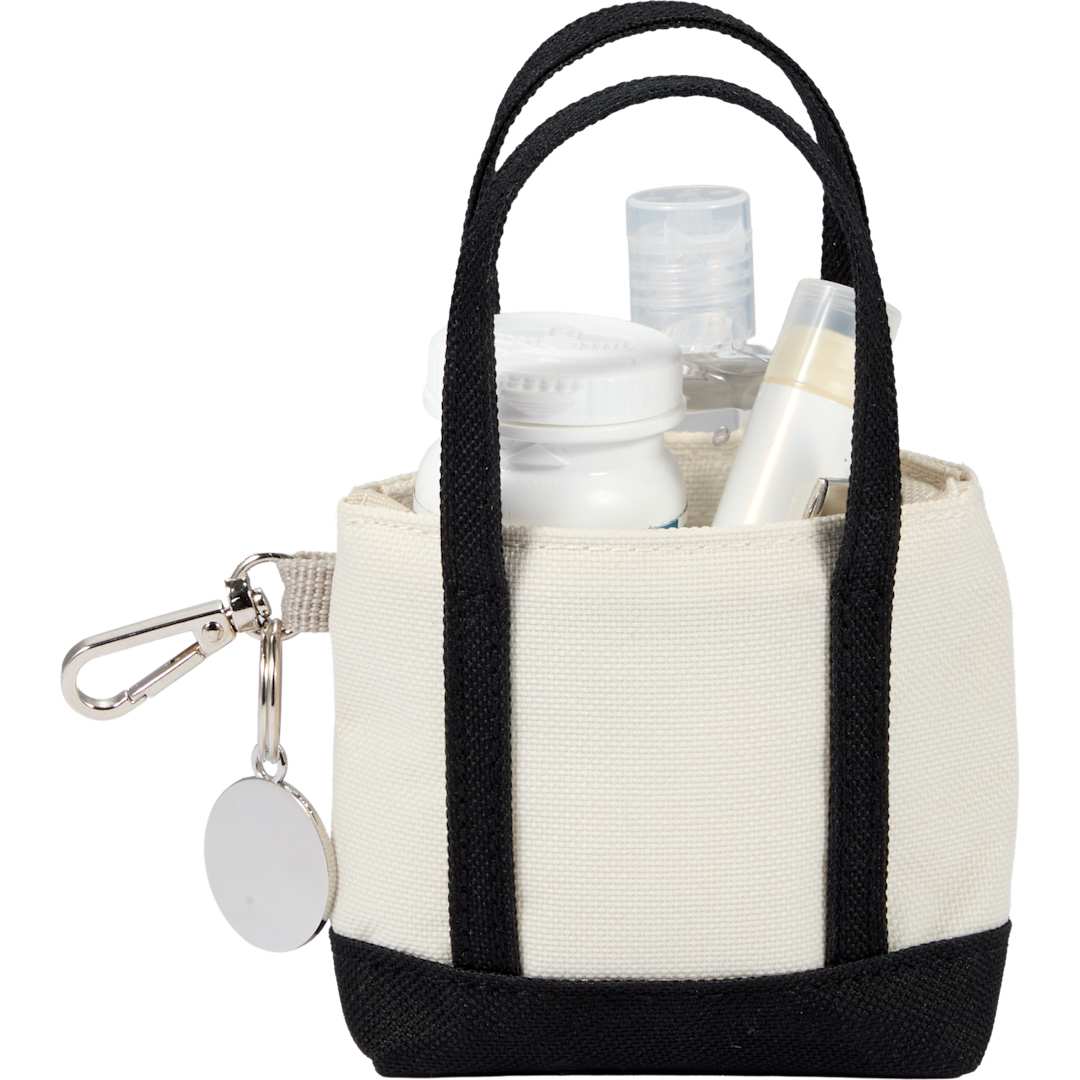 Mini Tote Bag Charm - 9898-32 Black