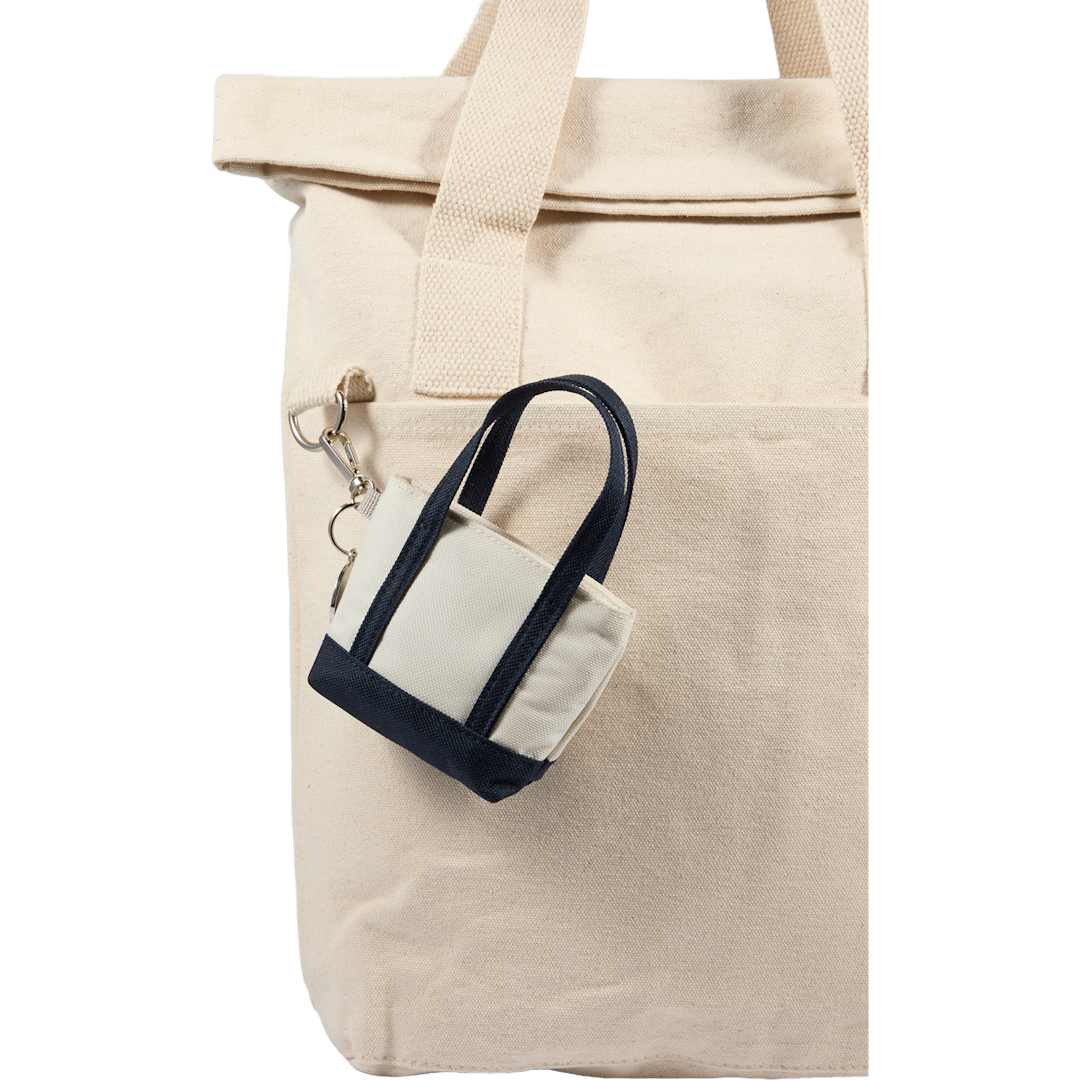 Mini Tote Bag Charm - 9898-32 Blue