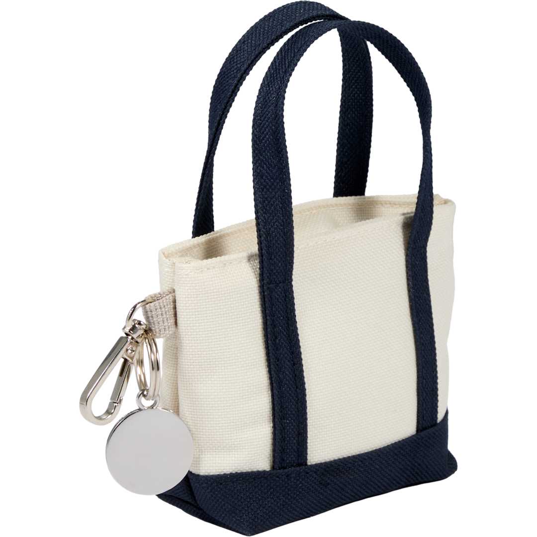 Mini Tote Bag Charm - 9898-32 Blue