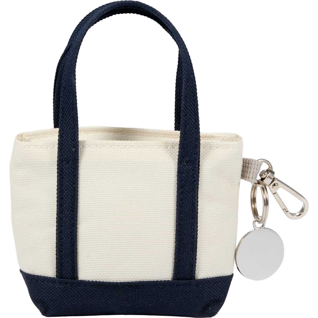 Mini Tote Bag Charm - 9898-32 Blue