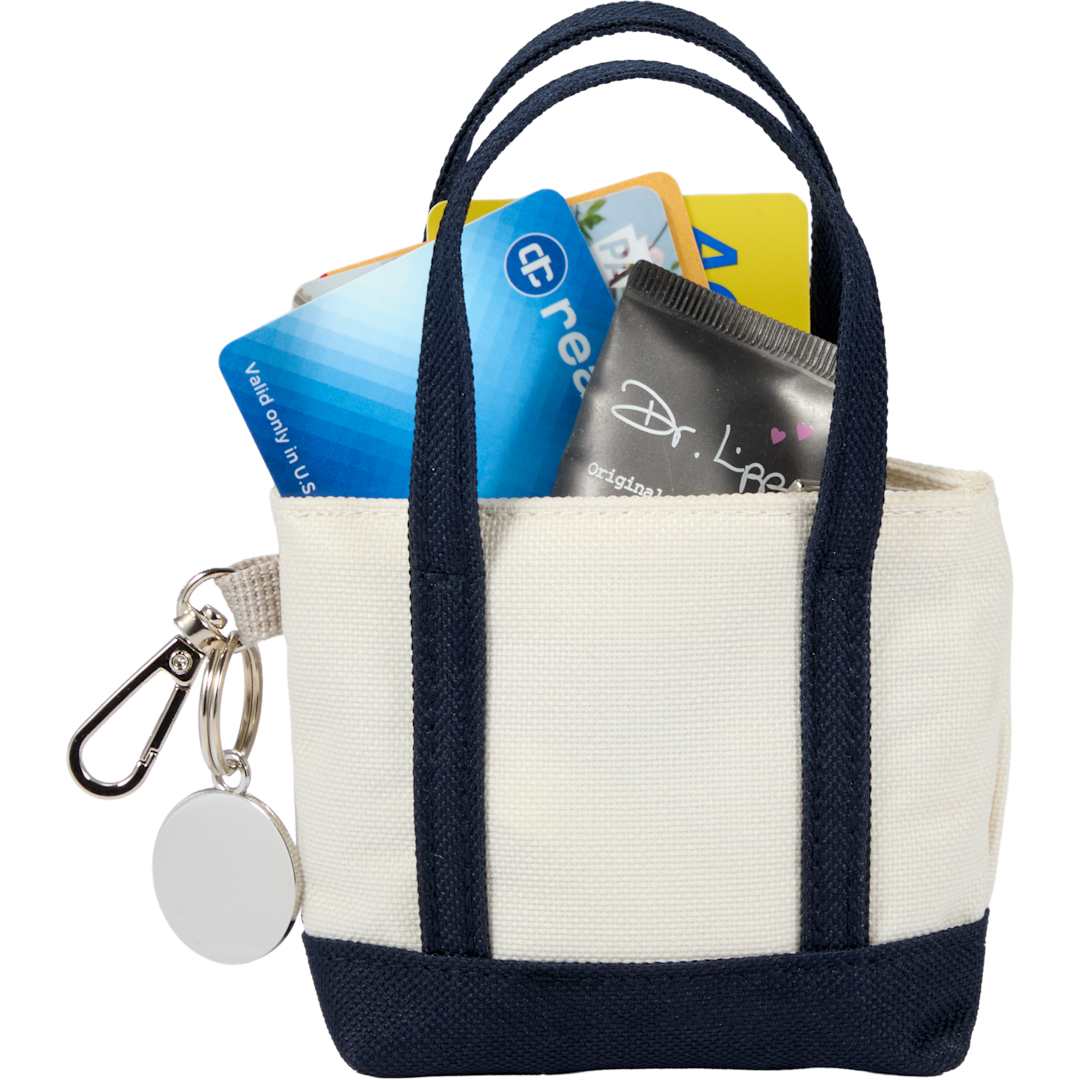 Mini Tote Bag Charm - 9898-32 Blue