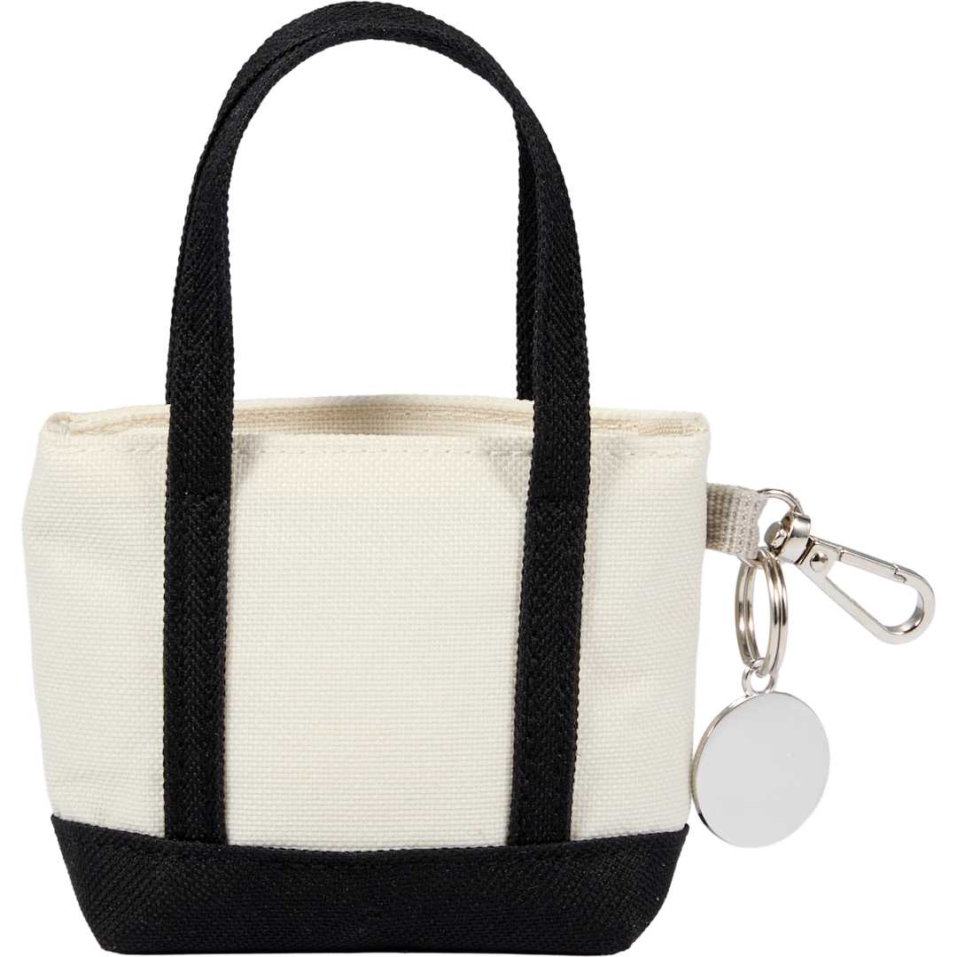 Mini Tote Bag Charm - 9898-32 Black