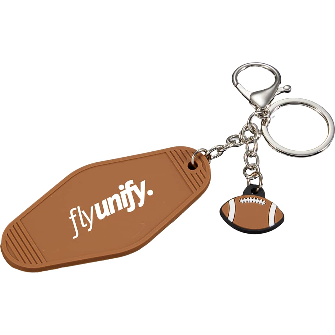 Football Motel Keychain - SM-2287 Brown
