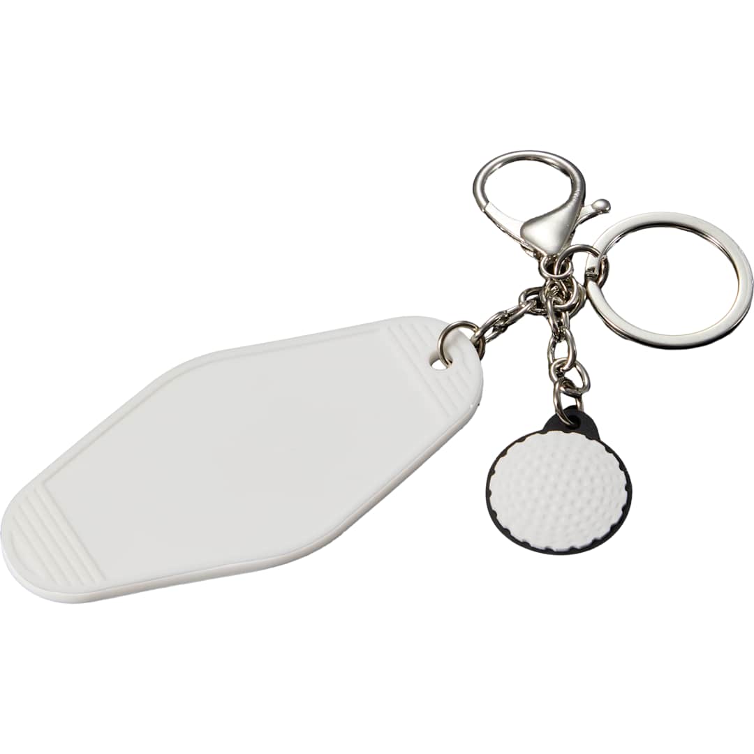 Golf Motel Keychain - SM-2288 White