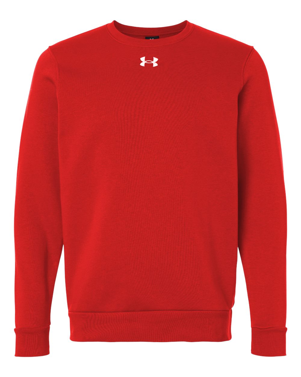Under Armour Men's Team Icon Fleece Crew - 6014160 Red- White