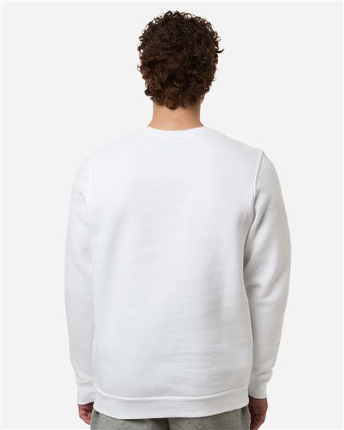 Under Armour Men's Team Icon Fleece Crew - 6014160 White- Pitch Grey Medium Heather