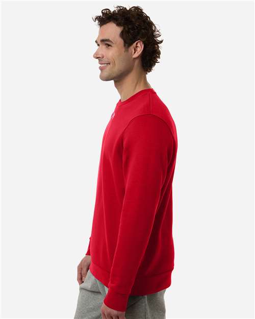 Under Armour Men's Team Icon Fleece Crew - 6014160 Red- White