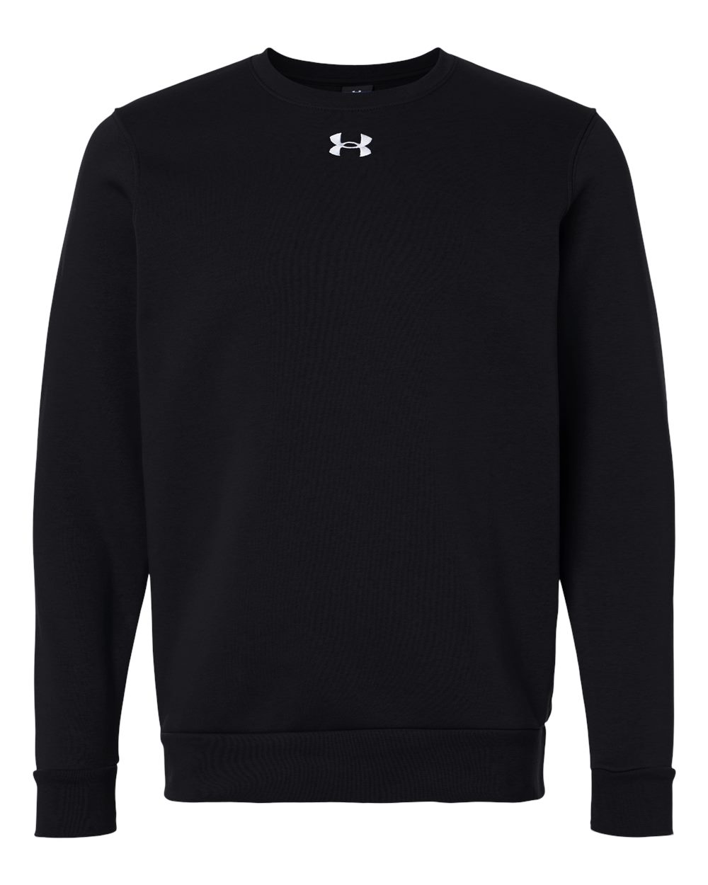 Under Armour Men's Team Icon Fleece Crew - 6014160 Black- White