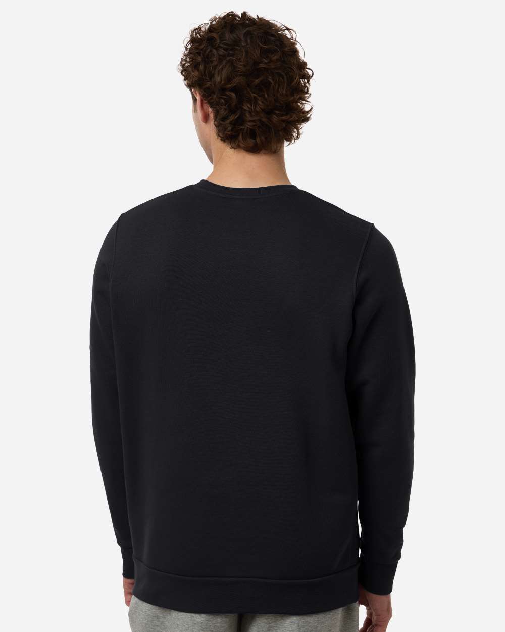 Under Armour Men's Team Icon Fleece Crew - 6014160 Black- White